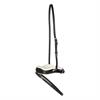 Muserolle Shaped Shiny HORSEGEAR Noir-blanc