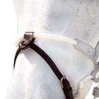 Noseband avec 2 attaches amovibles D Collection by Dy'on Marron