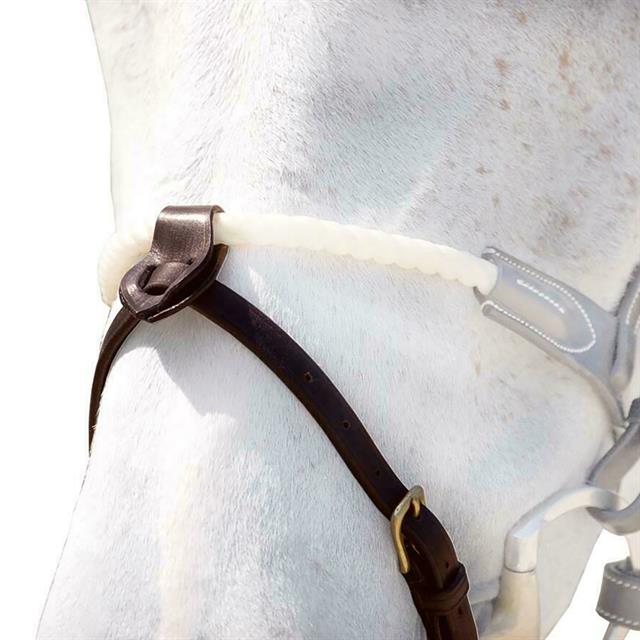 Noseband avec 2 attaches amovibles D Collection by Dy'on Marron