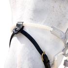 Noseband avec 2 attaches amovibles D Collection by Dy'on Noir