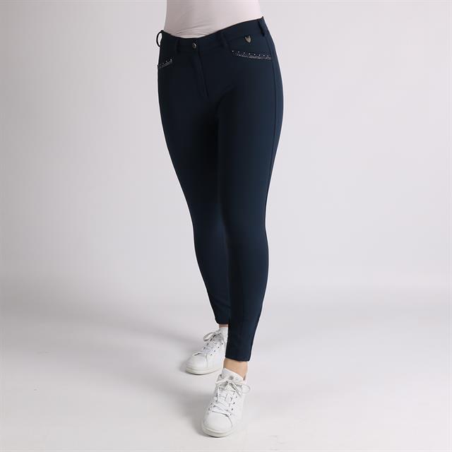 Pantalon d'équitation Alexa fond silicone Horka Bleu