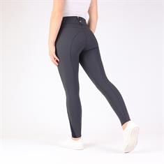 Pantalon d'équitation Billi Softshell Fond silicone Montar Bleu foncé