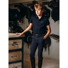 Pantalon d'équitation Boys fond full grip LeMieux Bleu foncé
