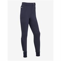 Pantalon d'équitation Boys fond full grip LeMieux Bleu foncé