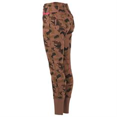 Pantalon d'Équitation Camouflage Epplejeck Vert foncé