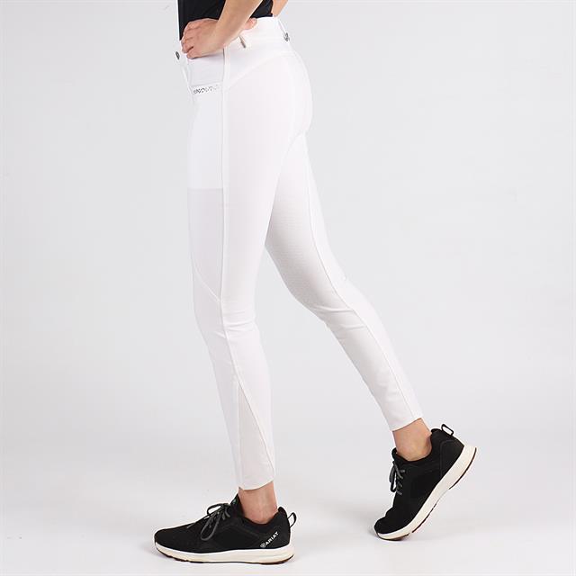 Pantalon d'équitation Crystal Enfantss Montar Blanc