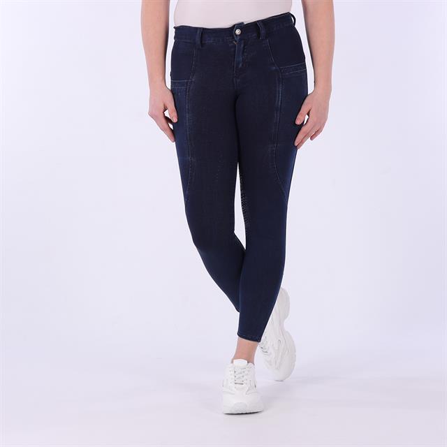Pantalon d'équitation Crystal Enfantss Montar Denim
