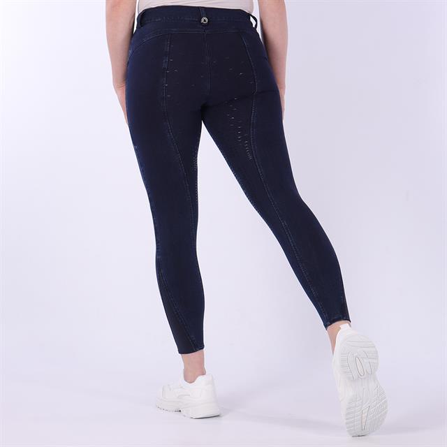Pantalon d'équitation Crystal Enfantss Montar Denim