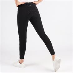 Pantalon d'équitation Crystal Enfantss Montar Noir