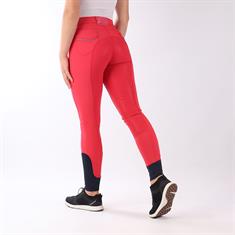 Pantalon d'équitation Denici Cavalli Red Fond silicone Harry's Horse Rouge