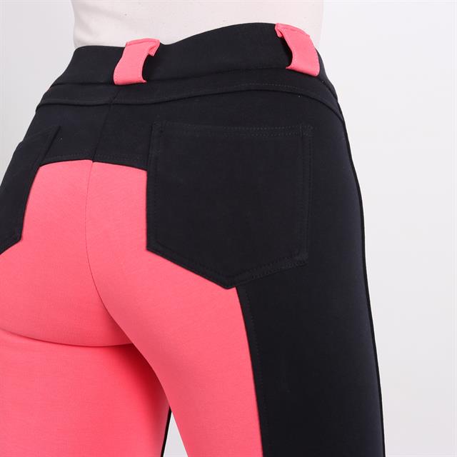 Pantalon d'équitation EJPuck Enfantss Epplejeck Bleu foncé-rose