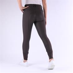 Pantalon d'équitation El Capone Full Grip Imperial Riding Marron foncé