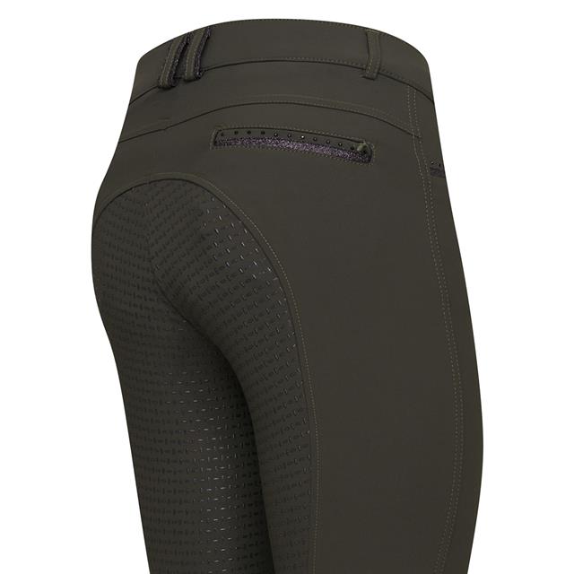 Pantalon d'équitation El Capone Full Grip Imperial Riding Vert