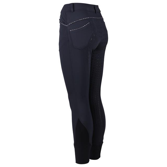 Pantalon d'équitation Elodie Diamond Enfantss Full Grip Easy Rider Bleu foncé
