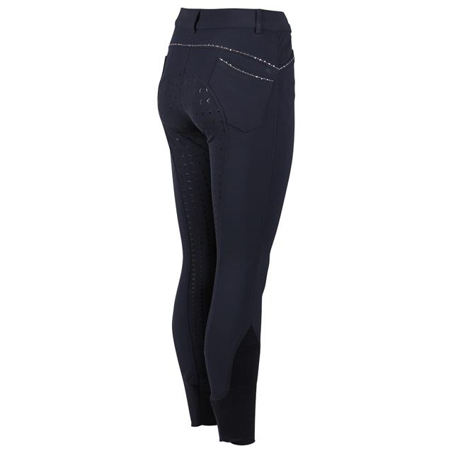 Pantalon d'équitation Elodie Diamond Enfantss Full Grip Easy Rider Bleu foncé
