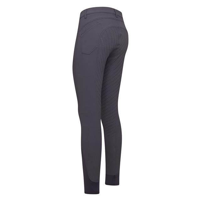 Pantalon d'équitation Elodie Diamond Enfantss Full Grip Easy Rider Gris