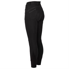 Pantalon d'équitation Elodie Diamond Enfantss Full Grip Easy Rider Noir