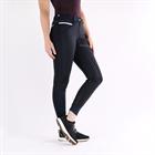 Pantalon d'équitation Emma Full Grip QHP Bleu foncé