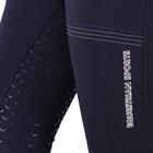 Pantalon d'équitation Emma Full Grip QHP Bleu foncé