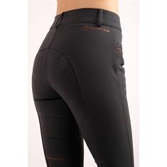 Pantalon d'équitation Erin Pearl Bias Soft-Tech Full Grip Montar Gris