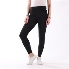 Pantalon d'équitation ERRihanna Full Grip Easy Rider Noir