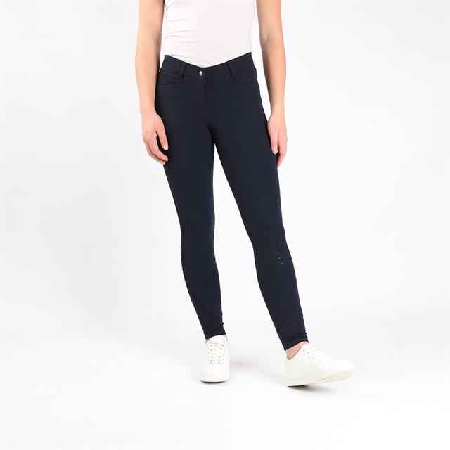 Pantalon d'équitation Evita Silicone Easy Rider Bleu foncé