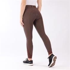 Pantalon d'Équitation Evita Silicone Easy Rider Marron moyen