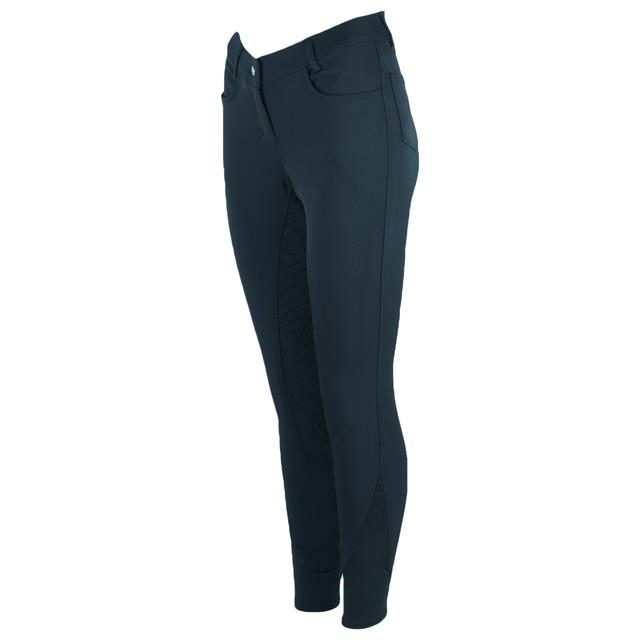 Pantalon d'équitation Evita Silicone Enfants Easy Rider Bleu foncé