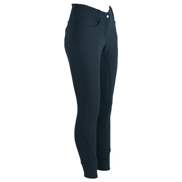 Pantalon d'équitation Evita Silicone Enfants Easy Rider Bleu foncé