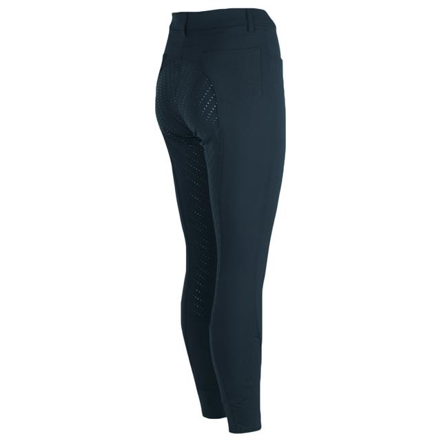 Pantalon d'équitation Evita Silicone Enfants Easy Rider Bleu foncé