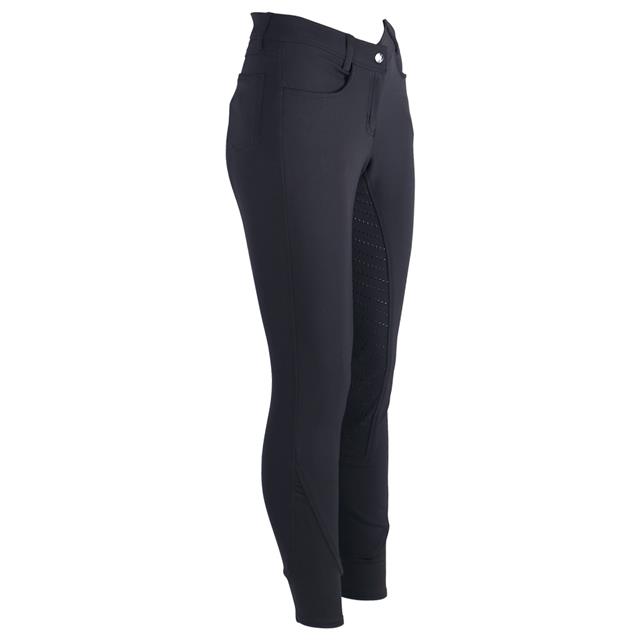 Pantalon d'équitation Evita Silicone Enfants Easy Rider Noir