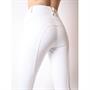 Pantalon d'équitation Femka Yati Crystal Rosegold Full Grip Montar Rouge foncé