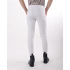 Pantalon d'équitation Fillip Basanes Grip Enfantss QHP Blanc