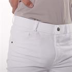 Pantalon d'équitation Fillip Basanes Grip Enfantss QHP Blanc