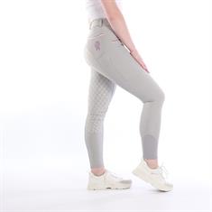 Pantalon d'équitation fond full grip Paardenpraat By Ej 3.0 Gris