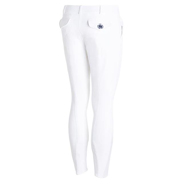 Pantalon d'équitation fond full-grip pour homme Gary Montar Blanc