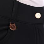 Pantalon d'équitation fond full-grip Qgjulia Quur Noir