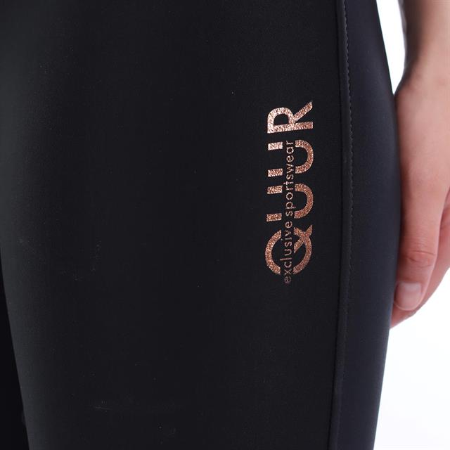 Pantalon d'équitation fond full-grip Qgjulia Quur Noir