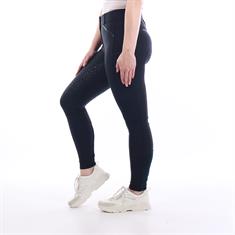 Pantalon d'équitation fond full-grip Rebel By Montar Bleu foncé