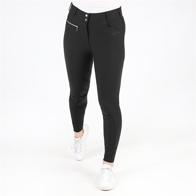 Pantalon d'équitation Fond silicone Kiana Horka Noir