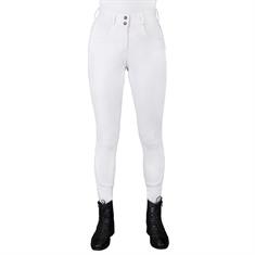 Pantalon d'équitation Full Grip Kae QHP Blanc