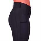 Pantalon d'équitation Full Grip Kae QHP Noir