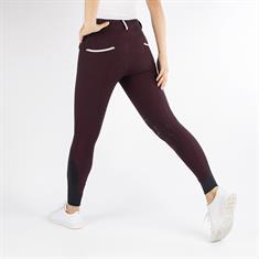 Pantalon d'équitation Fun Pénélope Rouge foncé