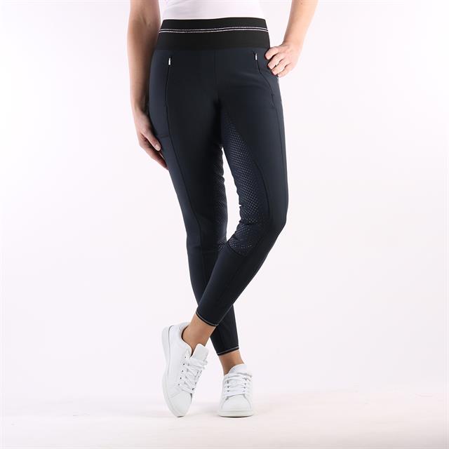 Pantalon d'équitation Gia Silicones Pikeur Bleu foncé