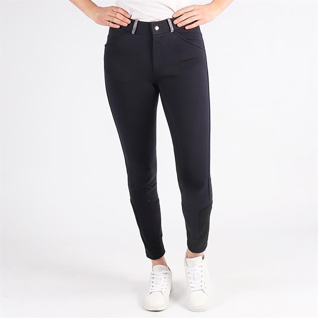 Pantalon d'équitation Glam Enfantss Full Grip Epplejeck Bleu foncé