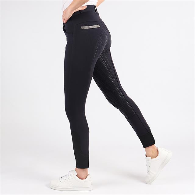 Pantalon d'équitation Glam Enfantss Full Grip Epplejeck Bleu foncé