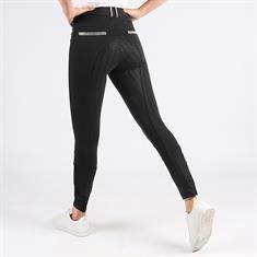 Pantalon d'équitation Glam Enfantss Full Grip Epplejeck Noir