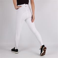 Pantalon d'équitation Highwaist 2.0 Megan fond silicone Montar Blanc