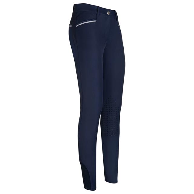 Pantalon d'équitation IRHEl Capone Basanes Grip Imperial Riding Bleu foncé