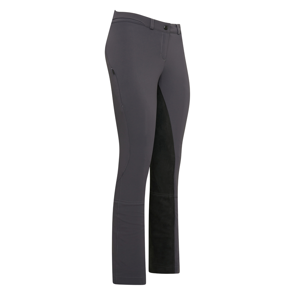 Pantalon d equitation Jodhpur ESEquitation Queen Fond Grip euro star Gris Epplejeck